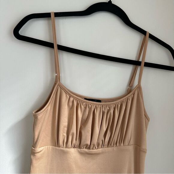 White Fox Boutique Tan mini dress - Picture 6 of 10
